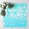 24 Iridescent Blue Mermaid Scales Sequin Wall Photo Backdrop Panels Party Events